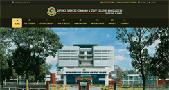 Desktop Screenshot of dscsc.mil.bd